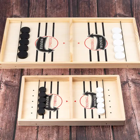 Wooden Catapult Chess Board Game Desktop Battle Toy Parent-Child Interactive Educational Toy For Kids Family Party Game