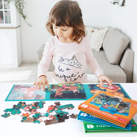 Kinder Holz Magnetisches Puzzle Pädagogisches Montessori Spielzeug Mehrstufiges Lernspiel Für Kleinkinder