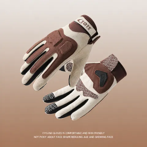 Women Motorcycle Cycling Gloves Touch Screen Anti Slip Shock Absorbing Breathable Outdoor Sports Bike Gloves