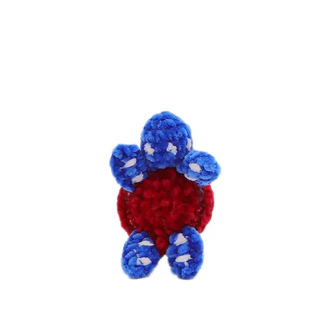 Handgemaakte Gehaakte Schildpad Sleutelhanger Leuke Wollen Garen Tas Hanger Creatief Cartoon Dier Sleutelhanger Cadeau
