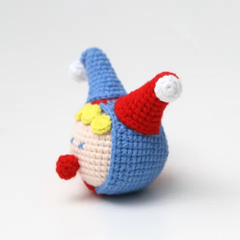 Handgemaakte Gehaakte Garen Dumpling Pop Tas Charm Schattige Dier Bloem Hanger Esthetische Kamer Decor Paar Cadeau