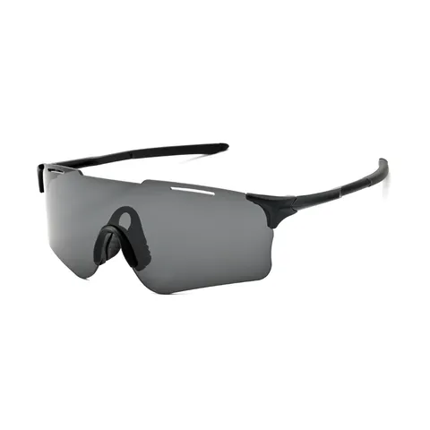 Gafas de Sol de Ciclismo de Moda Unisex UV400 de Una Sola Pieza de Montura Grande Gafas Deportivas para Montar al Aire Libre a Prueba de Viento