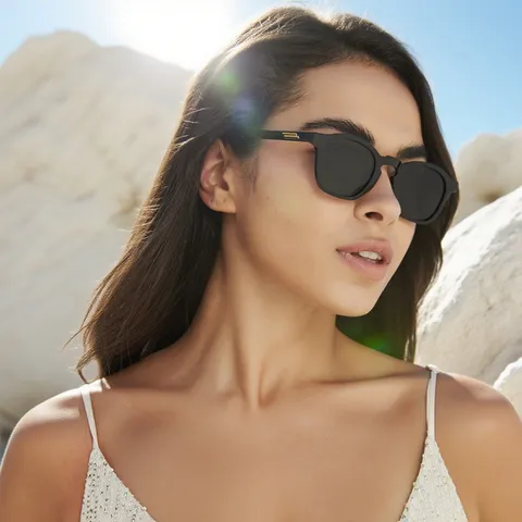 Retro Kleiner Runder Rahmen Sonnenbrille Für Damen Herren Mode Streetwear Stil Sonnenbrille UV400 Schutz PC Rahmen Outdoor Fahren Brillen