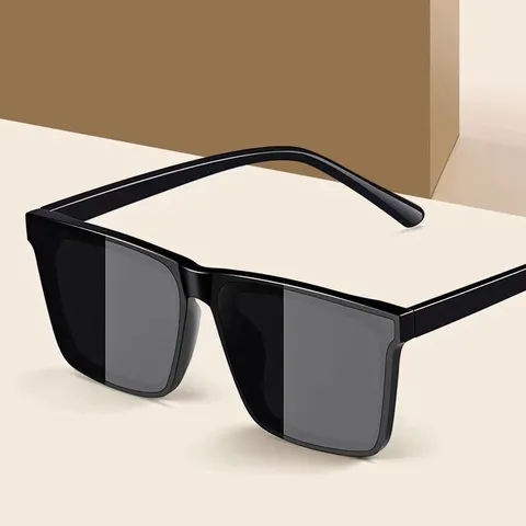 Eckige Polarisierte Sonnenbrille Für Herren Damen Western Stil Retro Mode UV400 Autofahren Blendschutz Sonnenbrille Reisen Eyewear