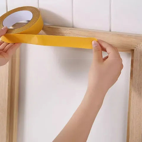 Heavy Duty Cloth Double Sided Tape High Viscosity Mesh Fiber Adhesive Tape For Carpet Floor Mat Fixing Home Tools