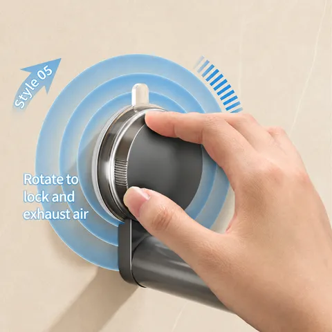 Wall Mounted Suction Cup Clothes Hanger Storage Rack Telescopic Punch Free Drying Rack Organizer For Balcony Home