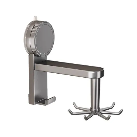 Multifunctional Rotating Key Holder Wall Mounted Hook 360 Degree Rotation ABS Organizer For Entryway Home Office Decor