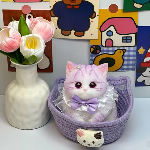 Kawaii Cat Squishy Παιχνίδι Χαριτωμένο Ζώο Ανακούφιση από το Στρες Fidget Παιχνίδι Μαλακό Αργά Αυξανόμενο Αισθητηριακό Παιχνίδι Για Παιδιά Κορίτσια Δώρο Γενεθλίων