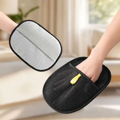Pet Hair Removal Gloves Double Sided Pet Grooming Brush Hair Remover For Cats And Dogs Furniture Clothes Cleaning Tool