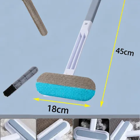 Multifunctional Pet Hair Remover Dog And Cat Hair Cleaning Tool Three In One Dry And Wet Household Epilator Brush