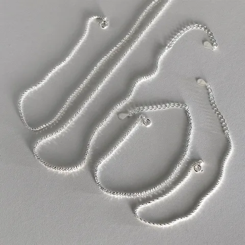 925 Sterlingsilber Glänzende Sternenhimmel Kette Halskette Für Damen Zierlich Minimalistisch Verstellbarer Schmuck Armband Geschenk