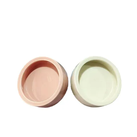 Ceramic Pet Food Trough Anti Tip Feeding Bowl For Hamster Quail Small Animals Colorful Small Pet Feeding Dish