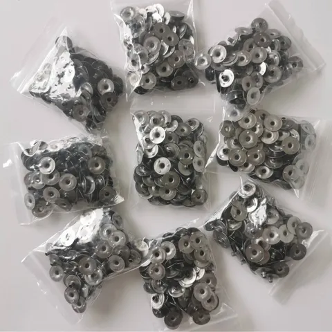 Galvanized Metal Candle Wick Base DIY Candle Making Raw Materials Sustainer Tabs Holder For Aromatherapy Candles