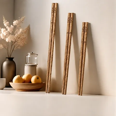 Palillos de Entrenamiento de Madera Natural para Niños Diseño de Oso Lindo Antideslizantes Ergonómicos para Comida Infantil