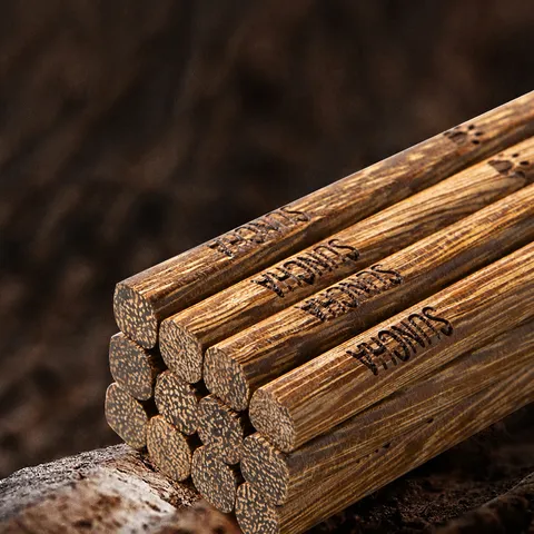 Palillos de Entrenamiento de Madera Natural para Niños Diseño de Oso Lindo Antideslizantes Ergonómicos para Comida Infantil