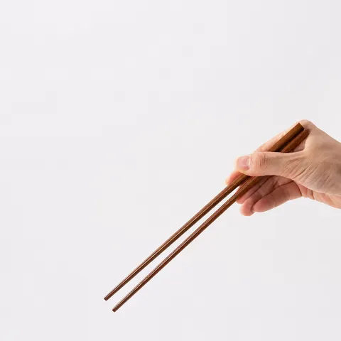 Palillos de Madera de Hierro Natural Reutilizables Sin Pintar Sin Cera Resistentes a Altas Temperaturas Antideslizantes