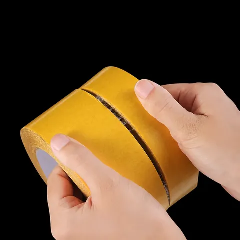 Strong High Viscosity Double Sided Cloth Tape Grid Adhesive Tape For Wedding Exhibition Carpet Mounting Heavy Duty Tape