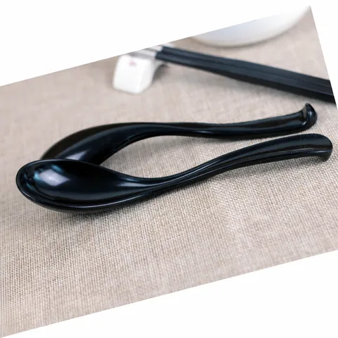 Cucchiaio da Zuppa in Legia con Manico Lungo Moderno Minimalista Tinta Unita Cucchiaio da Riso Posate Gadget da Cucina Per la Casa