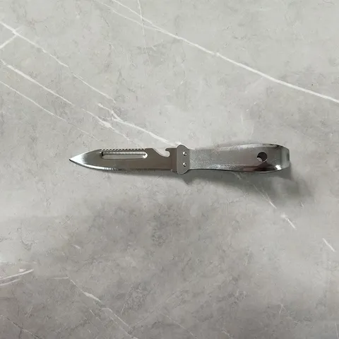 Stainless Steel Multifunctional Peeler Fruit Knife Goose Feather Clip Multi Purpose Practical Kitchen Tool
