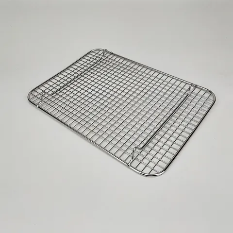 Stainless Steel Cooling Rack Square Baking Wire Grid Oven Safe BBQ Grilling Net Kitchen Bakeware For Cake Bread