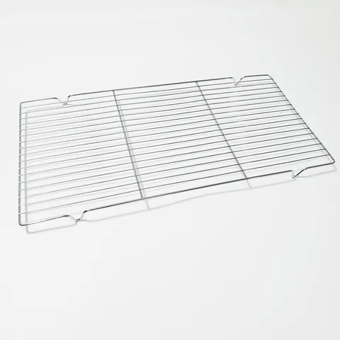 Portable Stainless Steel BBQ Grill Net Square Barbecue Wire Mesh Rack Outdoor Camping Cooking Tool Baking Cooling Wire Rack