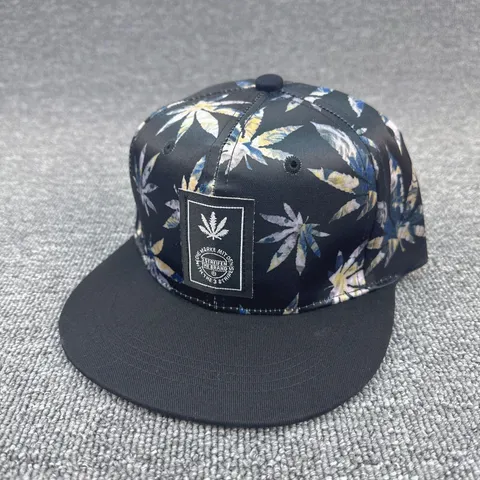 Casquette de Baseball Plate Hip Hop Unisexe Streetwear Chapeau Snapback Réglable Lettre Brodée Style Rue