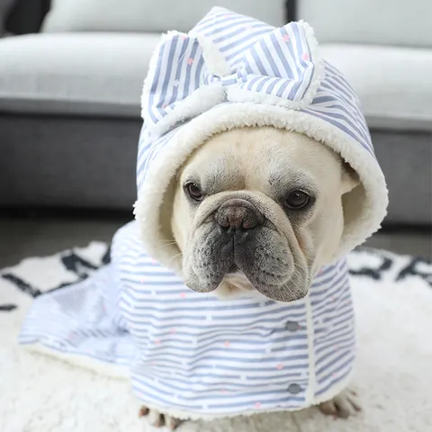 Carino Modello Animale Cartone Animato Animale Domestico Cane Mantello Caldo Capo Inverno Vestiti Per Animali Domestici Cappotto Coperta Per Cani Di Piccola Taglia Teddy Corgi