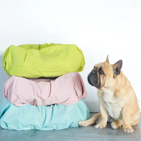 Funda Impermeable Lavable Para Cama De Perro Mascota Protector Grueso Desmontable De Poliéster Artículos Para Mascotas