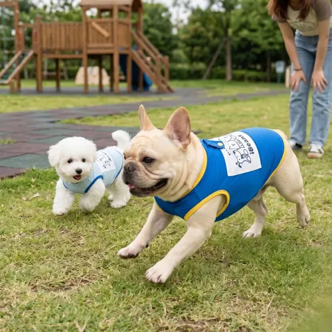 Haustier Sommer Insektenschutz Sonnenschutz Kleidung Atmungsaktives Mesh Vierbeiniger Anzug Weste Für Kleine Hunde Französische Bulldogge