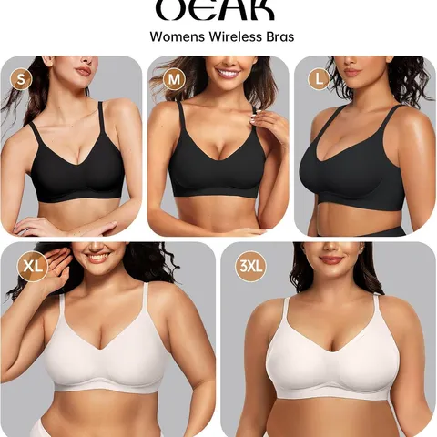 Women Seamless Wireless Comfortable Push Up Bra Soft Butter-Like Everyday Bralette Ladies Intimate Apparel