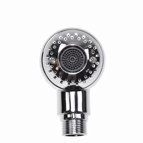 Pet Bath Shower Nozzle Pressurized Adjustable Dog Bathing Sprayer ABS Chrome Coated Pet Cleaning Grooming Tool