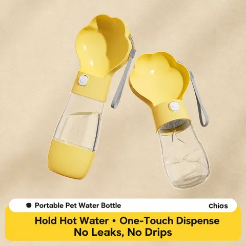 Portable Pet Water Bottle Dog Travel Water Dispenser Cat Drinking Cup Outdoor Leakproof Puppy Waterer Pet Feeding Supplies