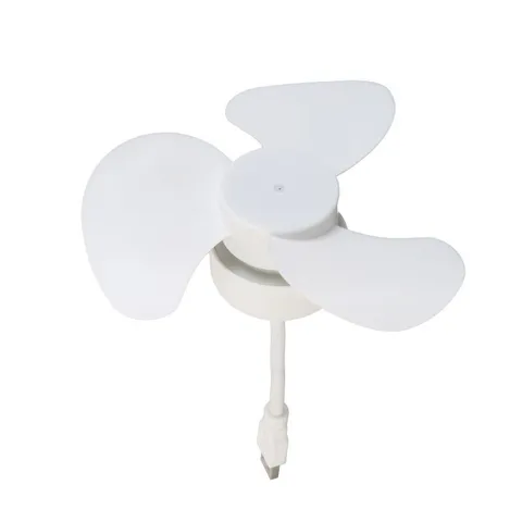 Tragbarer USB Mini Ventilator Leiser Tischkühlungsventilator Mit Flexiblem Schlauch 3 Klingen Angetriebenes Kühlgerät Für Büro Zuhause