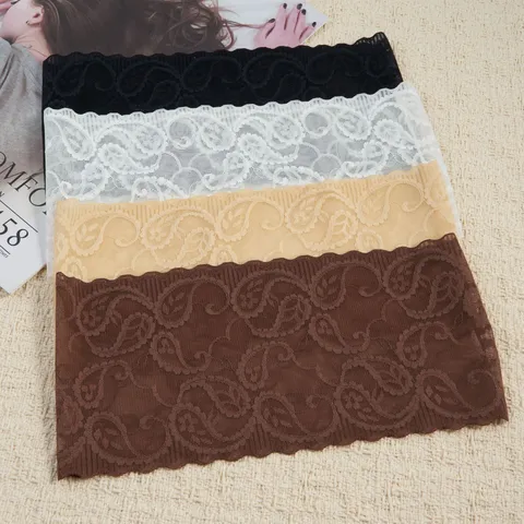 Retro Paisley Lace Headband For Women Elastic Wavy Edge Hair Band Fashion Daily Elegant Hair Accessories