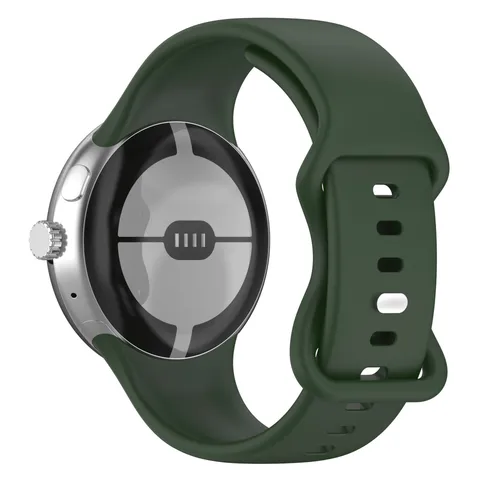Silicone Replacement Smartwatch Wrist Band Soft Waterproof Strap With Butterfly Buckle For Smart Watch