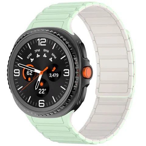 Silicone Magnetic Watch Band For Smartwatch Classic Replacement Strap Flexible Wristband Smart Accessories