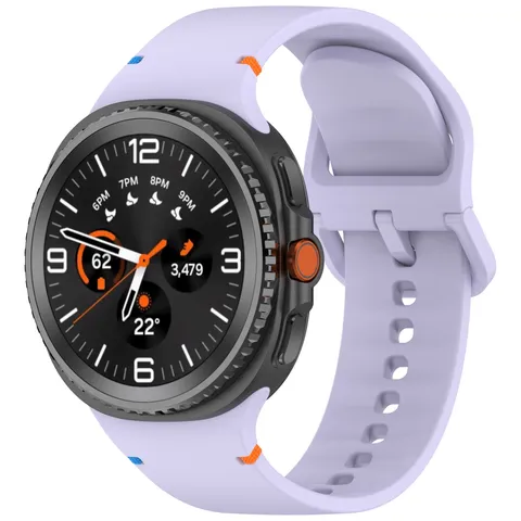 Silicone Watch Strap Replacement Band Compatible With Smartwatch Comfortable Soft Sport Wristband
