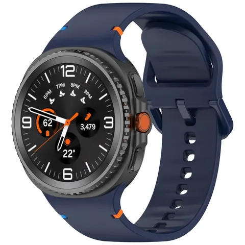 Silicone Watch Strap Replacement Band Compatible With Smartwatch Comfortable Soft Sport Wristband