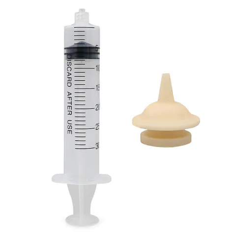 Pet Feeding Syringe Set With Soft Silicone Nipples And Measuring Cup For Small Animals Puppy Kitten Nursing Tool