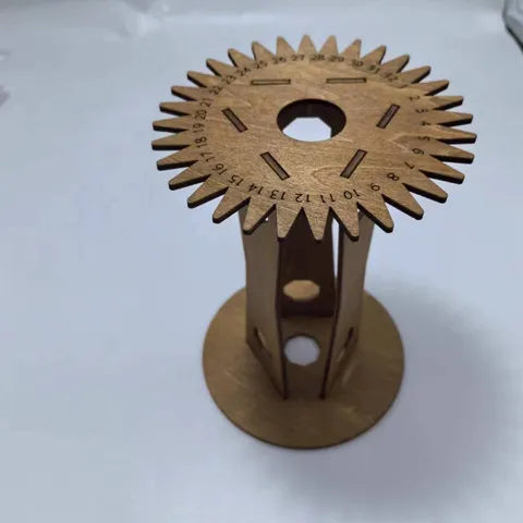 Support d'Outil de Tissage en Disque Kumihimo en Bois Plateau de Tissage Rond de Bureau Tresseur de Cordon Fait Main Fournitures d'Artisanat