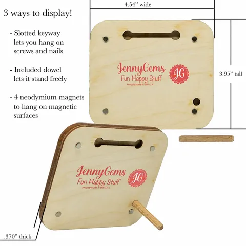 Wooden Pet Feeding Reminder Sign Cat And Dog Magnetic Plaque Board Cute Animal Food Tracker Board Home Decor