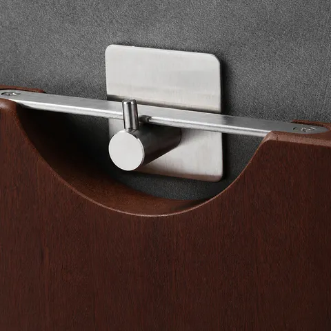 Stainless Steel Wall Hooks Brushed Finish Waterproof Heavy Duty Utility Hooks For Bathroom Kitchen Door Coat Hat Towel Rack
