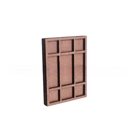 Wooden Miniature Trinket Shelf Mini Storage Rack Wood Craft Desktop Ornament Display Stand
