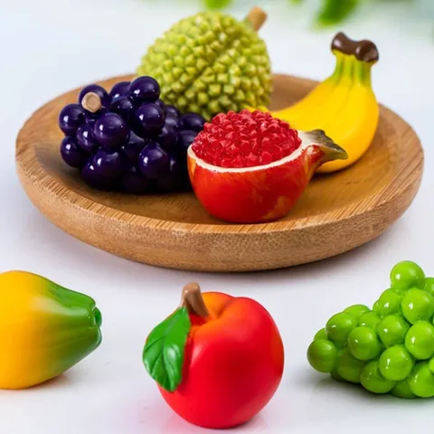 Miniatura Resina Simulato Frutta Ornamenti Carino Micro Paesaggio DIY Artigianato Accessori Per Giardino Fatato Scrivania Decorazione