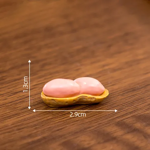 Miniatura Resina Frutos Secos Modelo Simulación Comida Juego Figura DIY Manualidades Accesorios Accesorios Fotografía Decoración Micropaisaje