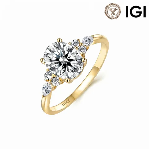 925 Sterling Zilver Lab-Grown Diamant Ring Ovale Slijpvorm Multi-Steen Inleg Stapelbare Dunne Ring Luxe Strass Ring Voor Vrouwen Sieraden