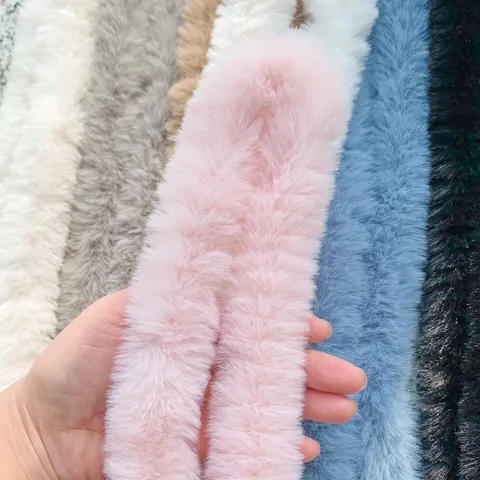 Fluffy Faux Rabbit Fur Chenille Stems DIY Craft Pipe Cleaners Soft Plush Twist Sticks For Handmade Art Craft Projects