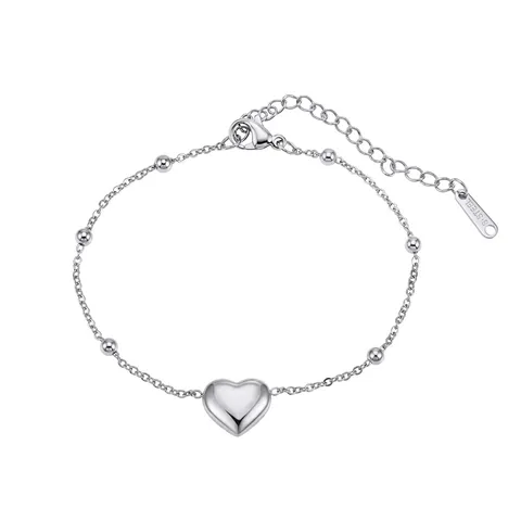Tobillera Minimalista De Acero Inoxidable 304 Para Mujer Oro Plata Diamante De Imitación Mal De Ojo Corazón Borla Apilable Joyería Regalo
