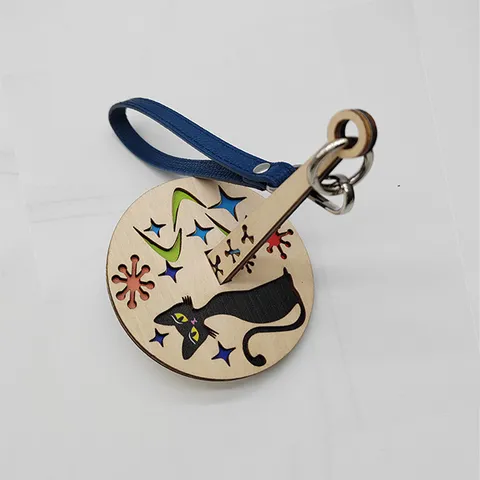 Portable Wooden Wrist Yarn Holder Handmade Knitting Yarn Dispenser Mini Wood Yarn Ball Holder For Crochet Craft Lovers