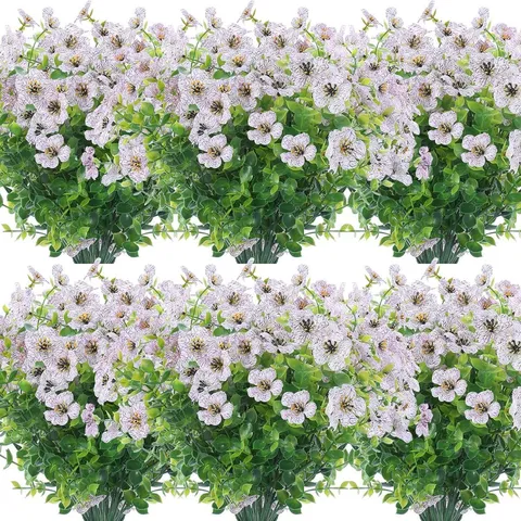 Bouquet di Fiori Artificiali in Seta Margherita Camomilla Cosmos Finti Fiori per Matrimonio Decorazione Casa